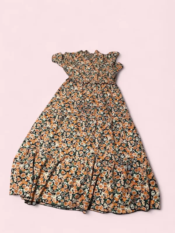 SHEIN Floral Short Sleeve Maxi Dress - Image 2