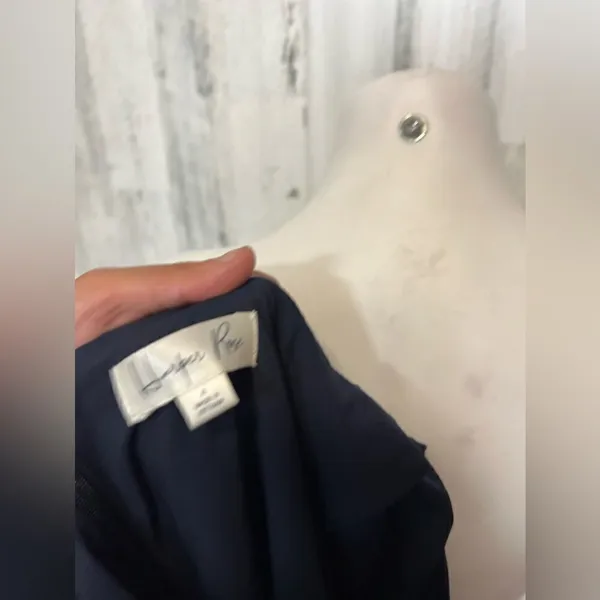 Navy blue dress Size 4 - Image 3