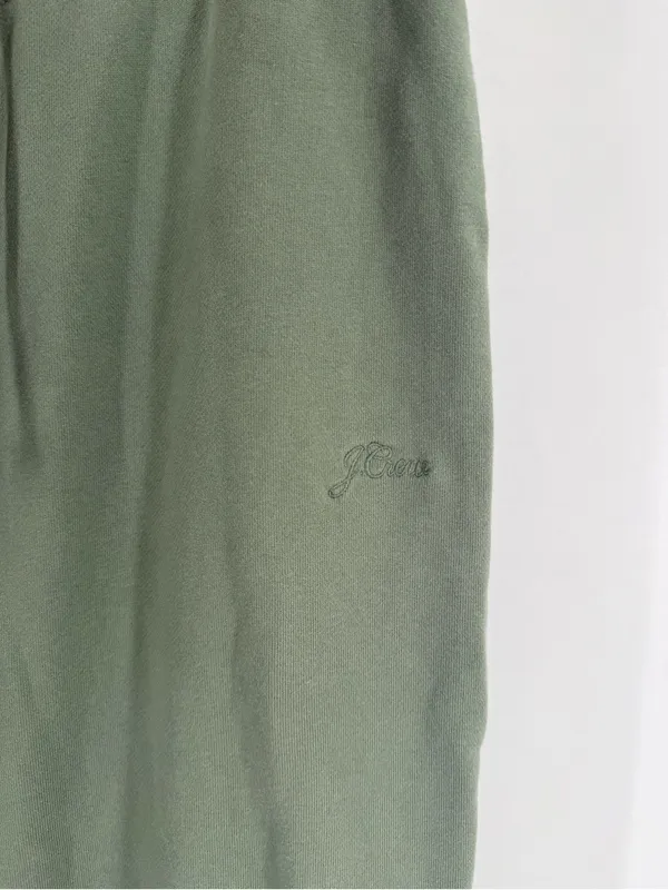 J crew‎ green sweatpants joggers size small - Image 3
