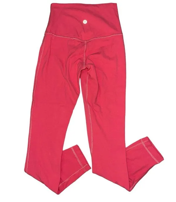Lululemon Athletica high rise align hot pink leggings women’s size 2 - Image 2