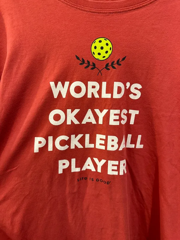 Comfort Colors Life Is Good Pickleball Player Tee - Image 3