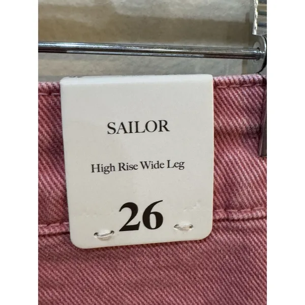 Rolla's Sailor Scoop‎ Long - Rose Size 26 Wide Leg High Rise - Image 6
