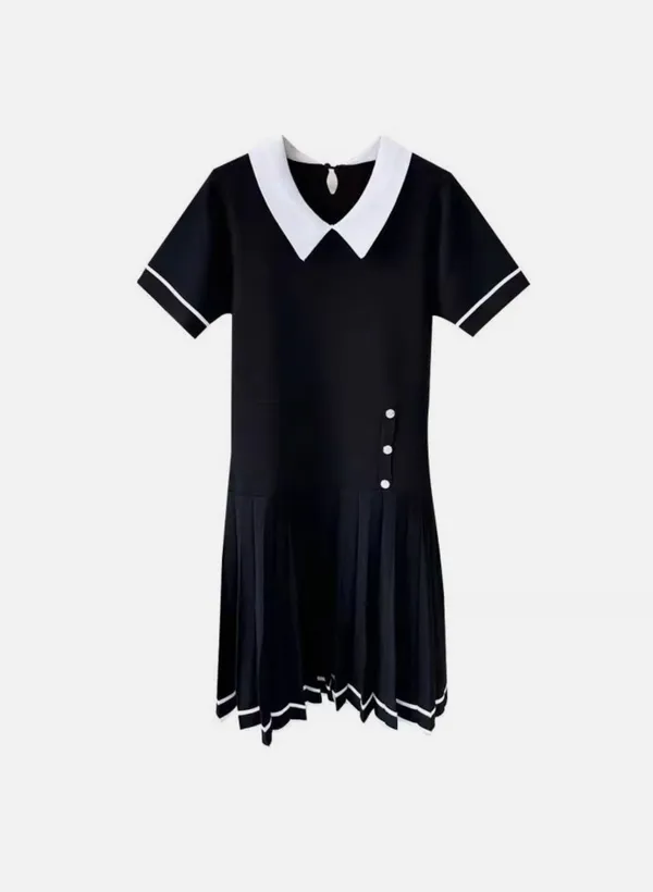 Sandro Hirondelle Black Dress - Image 4
