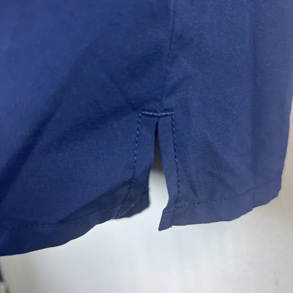 Jaanuu Scrub Top medical XL Blue Short Sleeve Stretch V Neck J96106 - Image 5