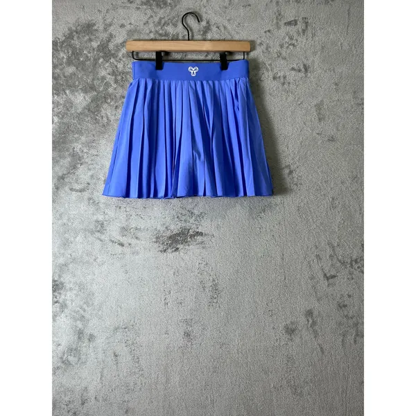 Aritzia TnaMOVE Love Skirt Purple Pleated Tennis Skort BuiltIn Shorts Pockets SM - Image 3