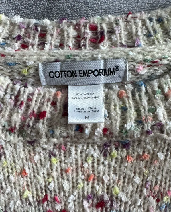 Cotton Emporium Knit Sweater - Image 5