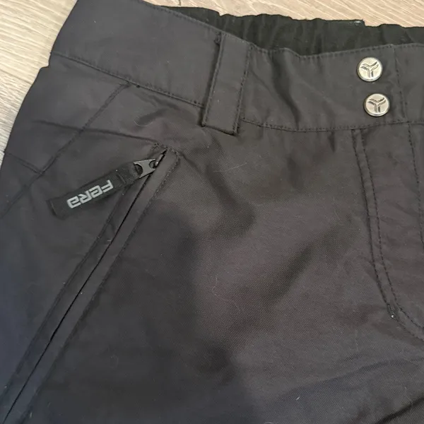 FERA Lucy Ski Pants Black Bootcut Mid Rise 8R - Image 4