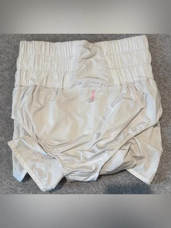 Free People The Way Home Shorts White High-Waist Athletic Shorts, summer cute ✨ - Image 5