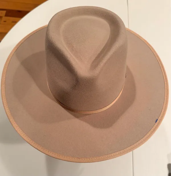 OLIVE & PIQUE | Billie Wool Felt Rancher Cowboy Hat - Image 4