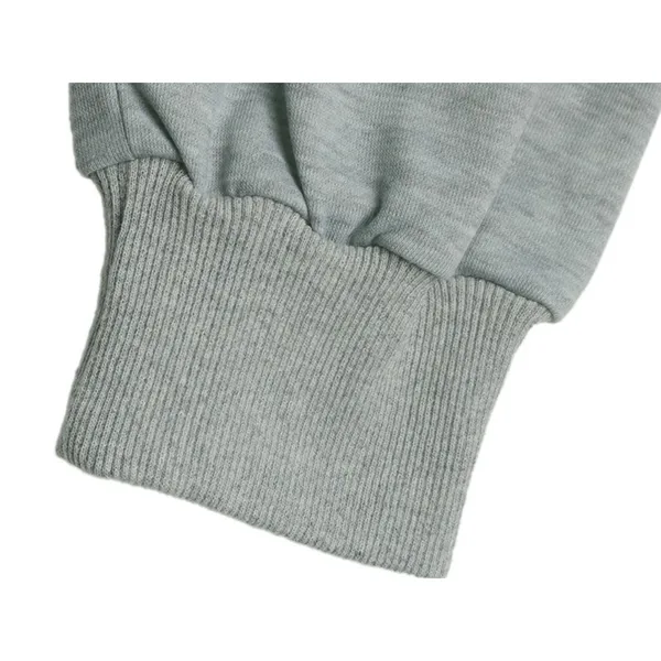 Polo Collar Dropped Shoulder Sweatshirt - Image 8