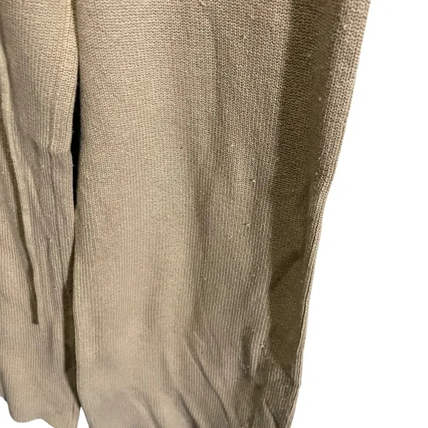 Rails Womens Beige Knit Wide-Leg Pants With Drawstring Waist‎ Size S - Image 3