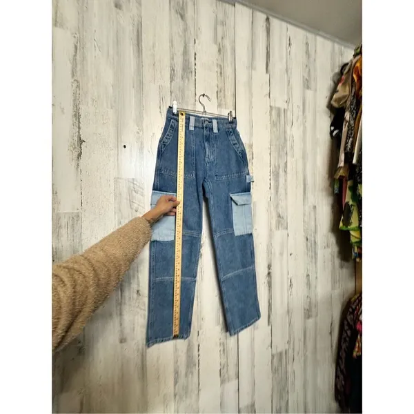 Pacsun flare boyfriend jeans size 23” - Image 9