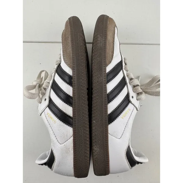 Adidas Samba Classic Retro Leather Sneakers Shoes Womens Size 5‎ Streetwear - Image 9