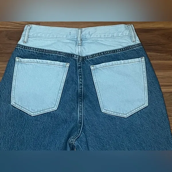 Pacsun Dad Jeans Patch Denim Size 26 Women's Button Fly - Image 5