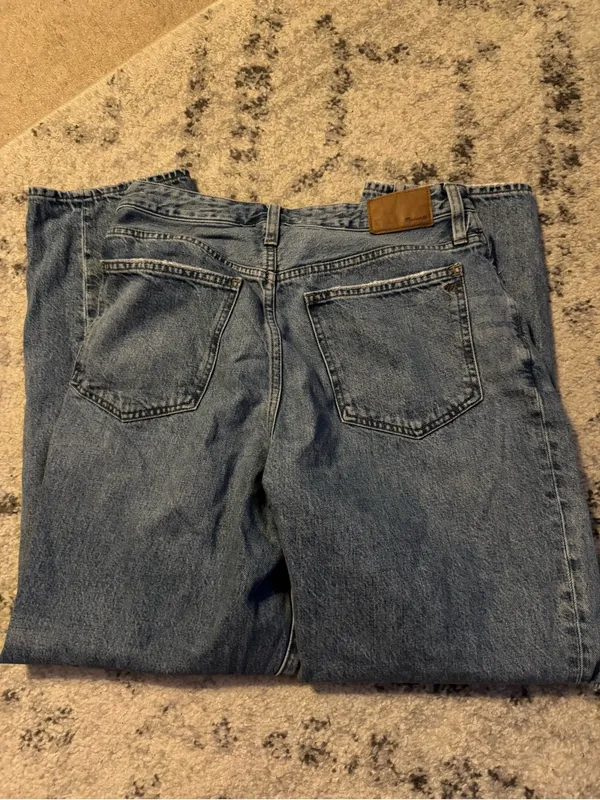 Madewell Light Blue Denim Jeans with Fair Trade Tag - Image 7