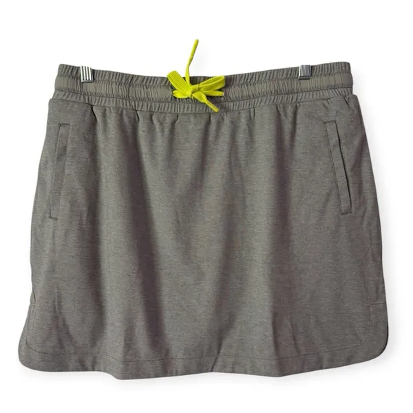 NWT Anatomie Myra Gray Pull On Skort Size XS Athletic Skirt - Image 2