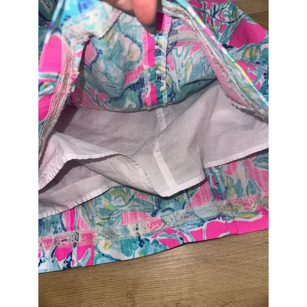 Lilly Pulitzer Strapless Floral Dress - Image 5