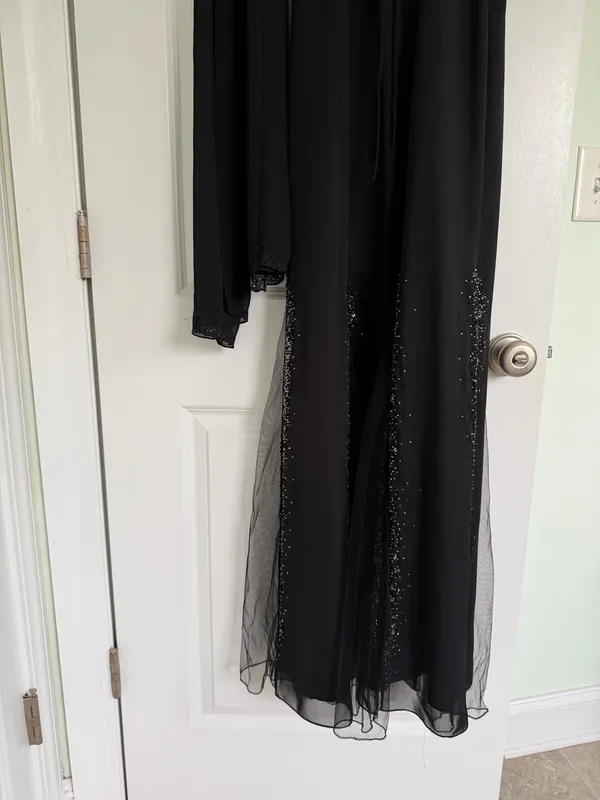 La Femme Black formal dress femme size 6 - Image 7