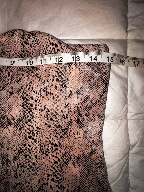 Meshki Snake Print Mini Dress in Beige and Black - Image 8