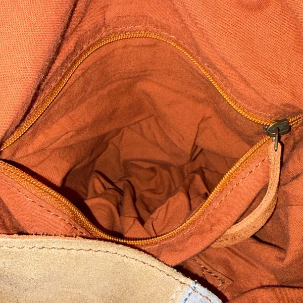 Free People We The Free Paris Suede Convertible Backpack Purse Messenger Bag - Image 14