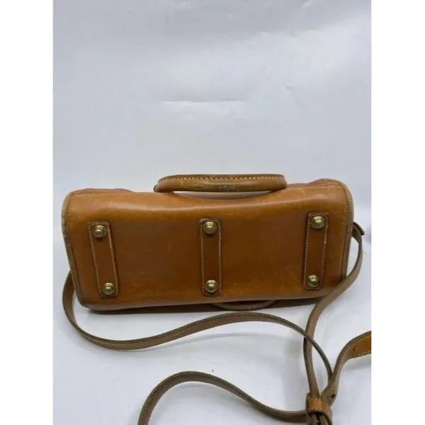 dooney and bourke vintage classic brown leather cr - Image 4