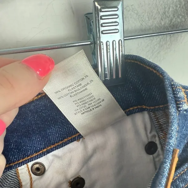 Aritzia Denim Forum The Anjelica High Rise Slim Jeans Size 25 EUC - Image 10