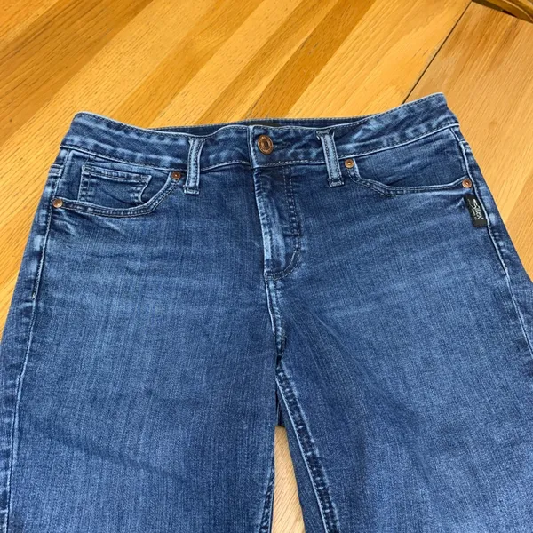 Silver Jeans‎ Co Suki Capri Dark Wash Curvy Fit Denim Jeans Size W31 x L23.5 - Image 2