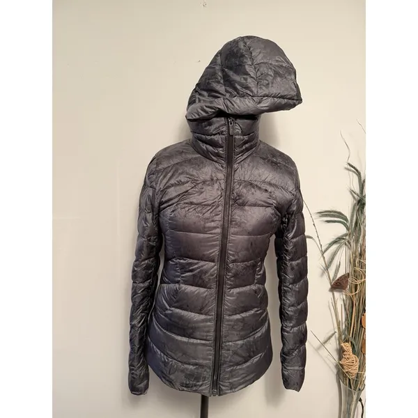 Lululemon Womens Pack It‎ Down Puffer Jacket Size 6 Diamond Dye Melanite Black - Image 4