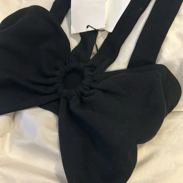 NWT Zara Black Cropped Top‎ Size Small - Image 3