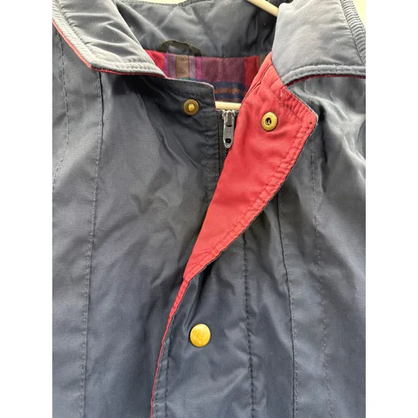 Pendleton Lobo Vintage 90s Jacket‎ Women's Large Blue Utility Field Coat - Image 10