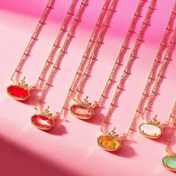 👸 Kendra Scott x Disney Princess Elisa Pendant Necklace - Image 8