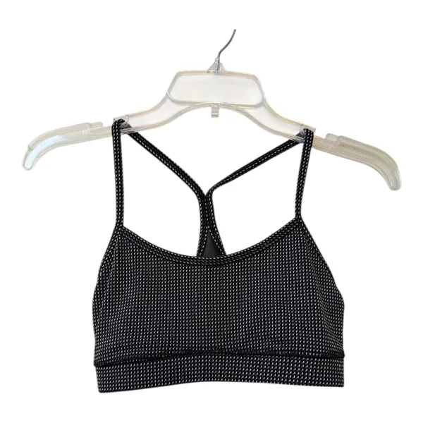 Lululemon Athletic Top Size 6 Black White Pattern Y-Back Excellent Condition - Image 2
