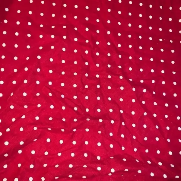 Vintage retro polka dot flared circle skirt - Image 3