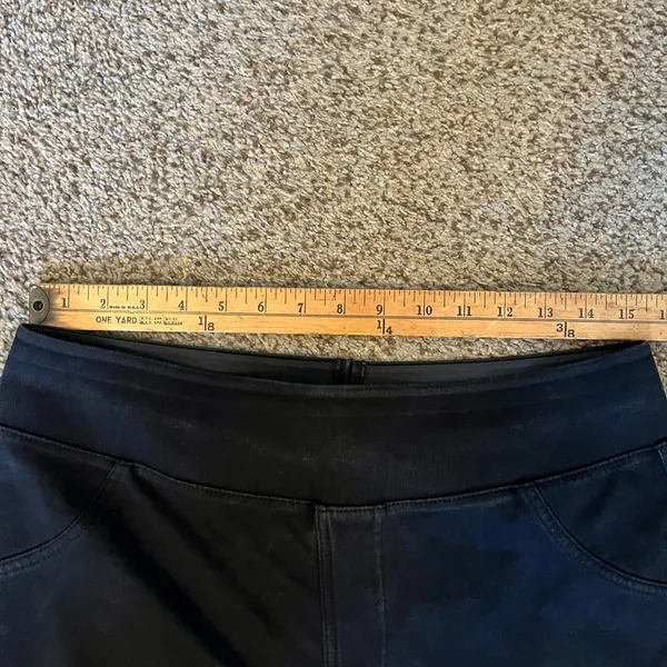 Sleek Black jeggings Size L - Image 5
