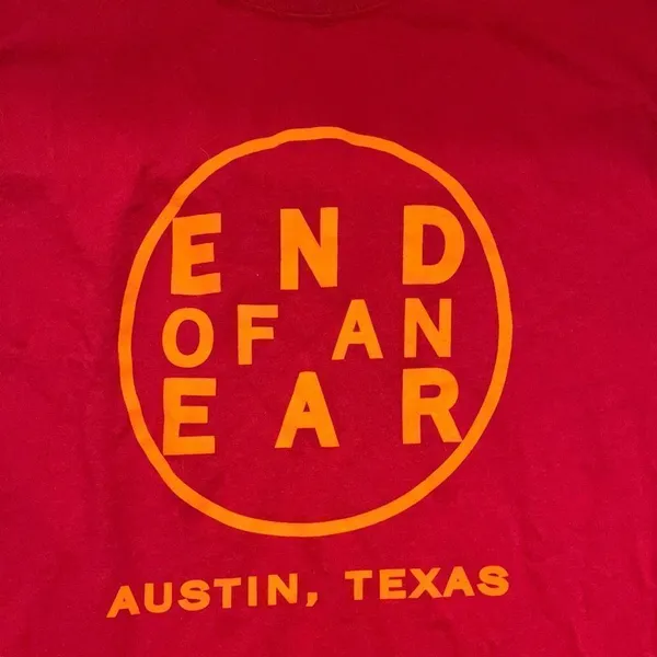 End of an Ear Austin Record Store Tee Shirt Small - Image 2