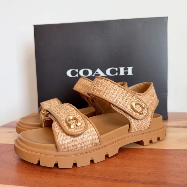 NWT Coach Brynn Sandal size US5 - Image 2