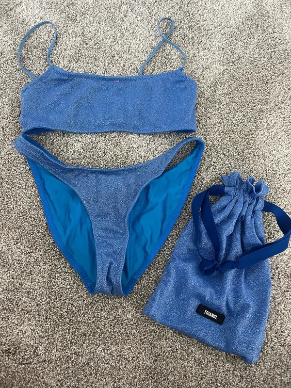 Triangl Blue Bikini Set Sparkle - Image 2