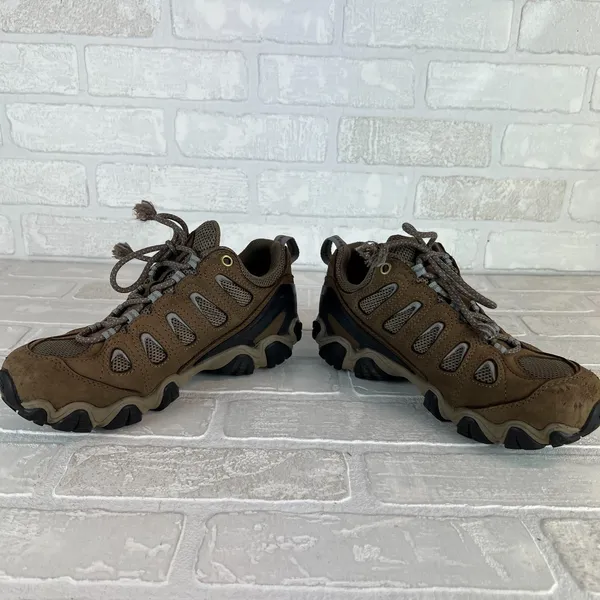 Oboz‎ Sawtooth II Hiking Shoes Low Waterproof B Dry Womens 7.5 38 Brown Boots - Image 11