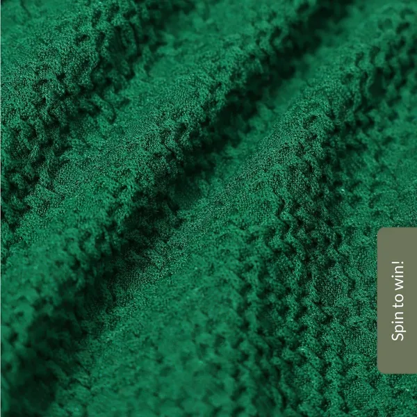 Berlook Green Textured Backless One - Image 7