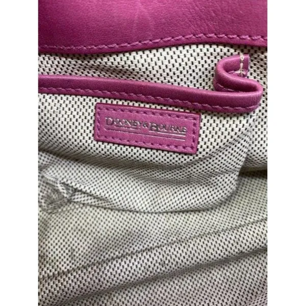 dooney and bourke mini purse white leather tote - Image 8