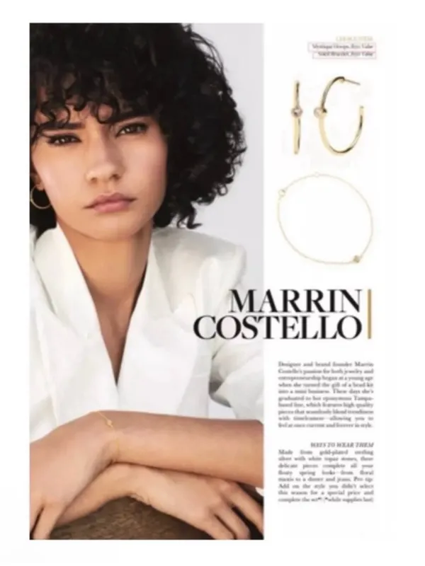 Revolve x MARRIN COSTELLO Soleil Bracelet White Topaz, Sterling Silver/ 14k Gold - Image 9