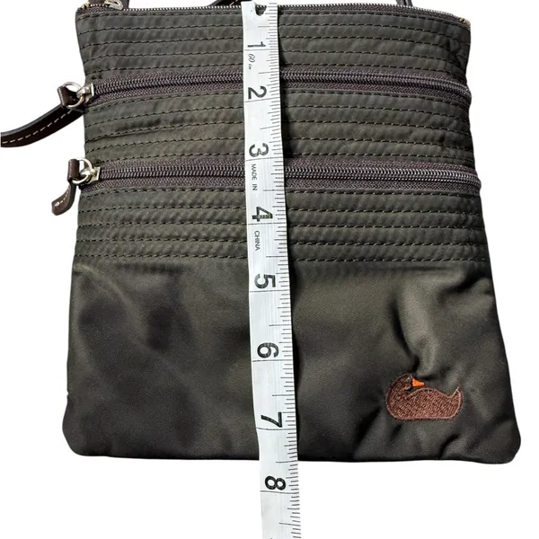 Dooney & Bourke Green Crossbody‎ Nylon Handbag Excellent Condition - Image 3