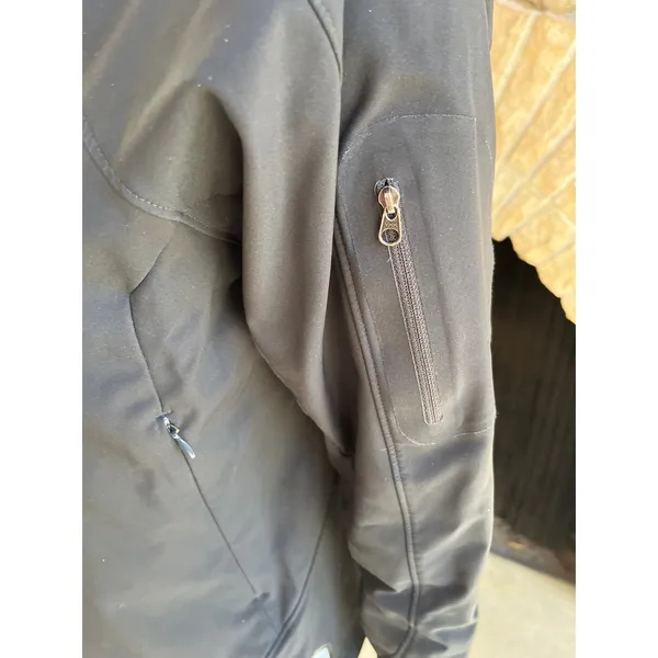REI Full Zip Gray Jacket Zipped Pockets Women's Size Medium - Image 3