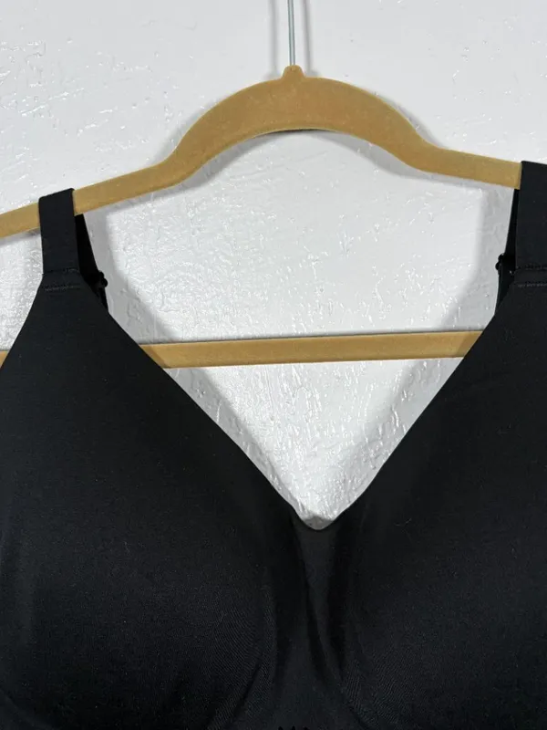 Nike Women L Black Alate Minimalist Sports Bra Padded Cup Athleisure Workout - Image 3