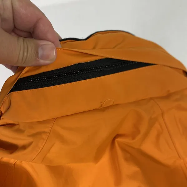 Early Winters Alpenlite Jacket Womens‎ Medium Orange Hooded Nylon Parka Ski Snow - Image 12