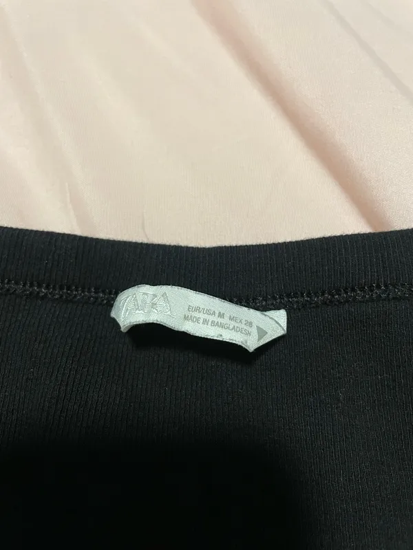 Zara Black Shirt - Image 3