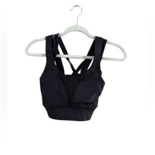 lululemon athletica Crossback Sports Bra - Dark Heather - Image 6