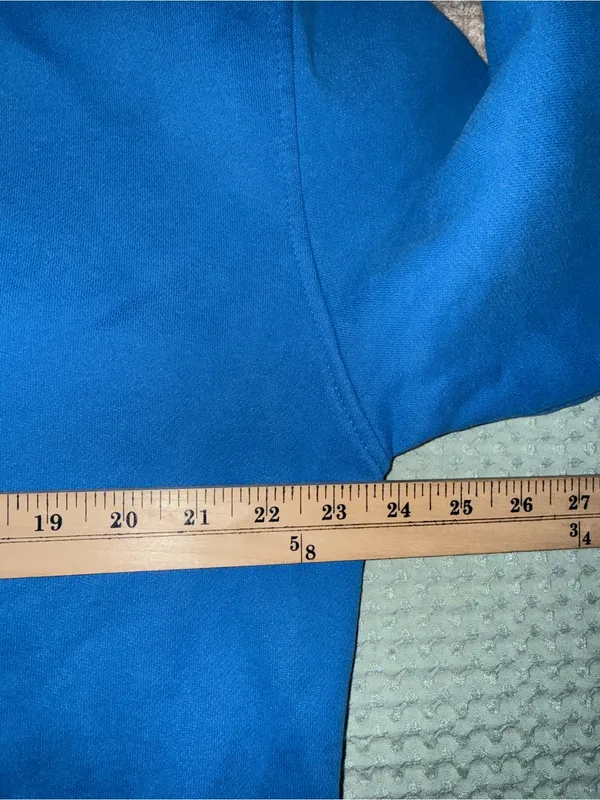 White Fox Offstage Front Hoodie Azure size M/L - Image 2