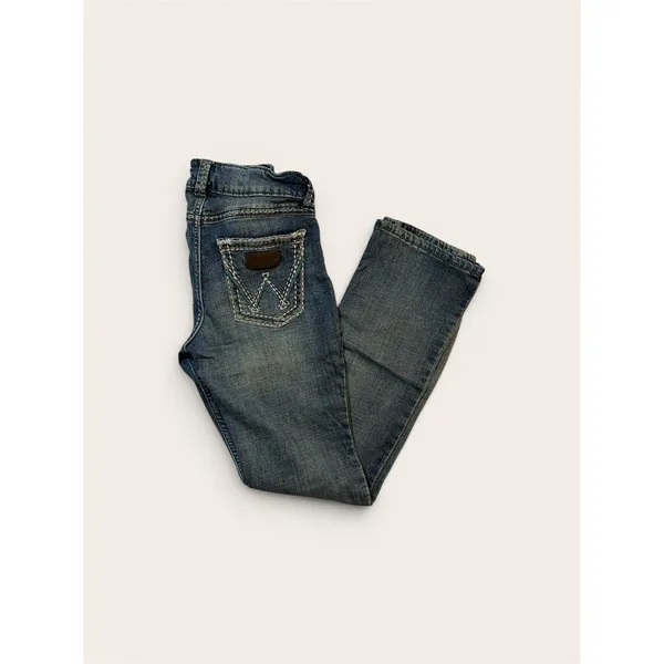 Wrangler Retro Women'S Dark Mae Bootcut Jeans 9/10 X 34 - Image 2