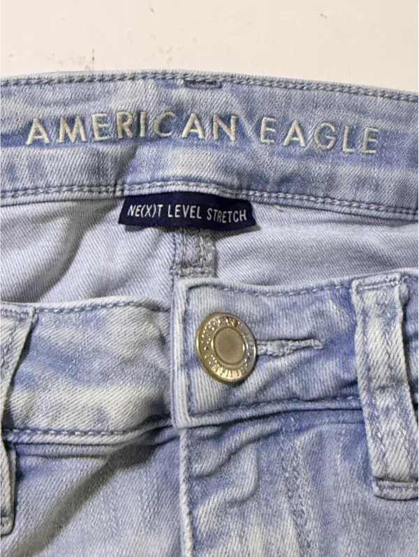 American Eagle Next Level Stretch Hi-Rise Jegging Jeans Women’s Light Wash - Image 3